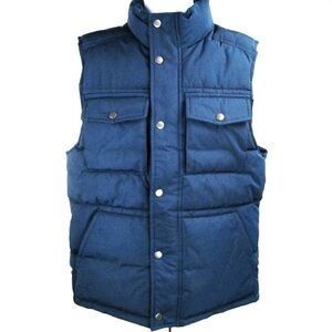 Goodfellow & Co Men's Blue Puffer Vest